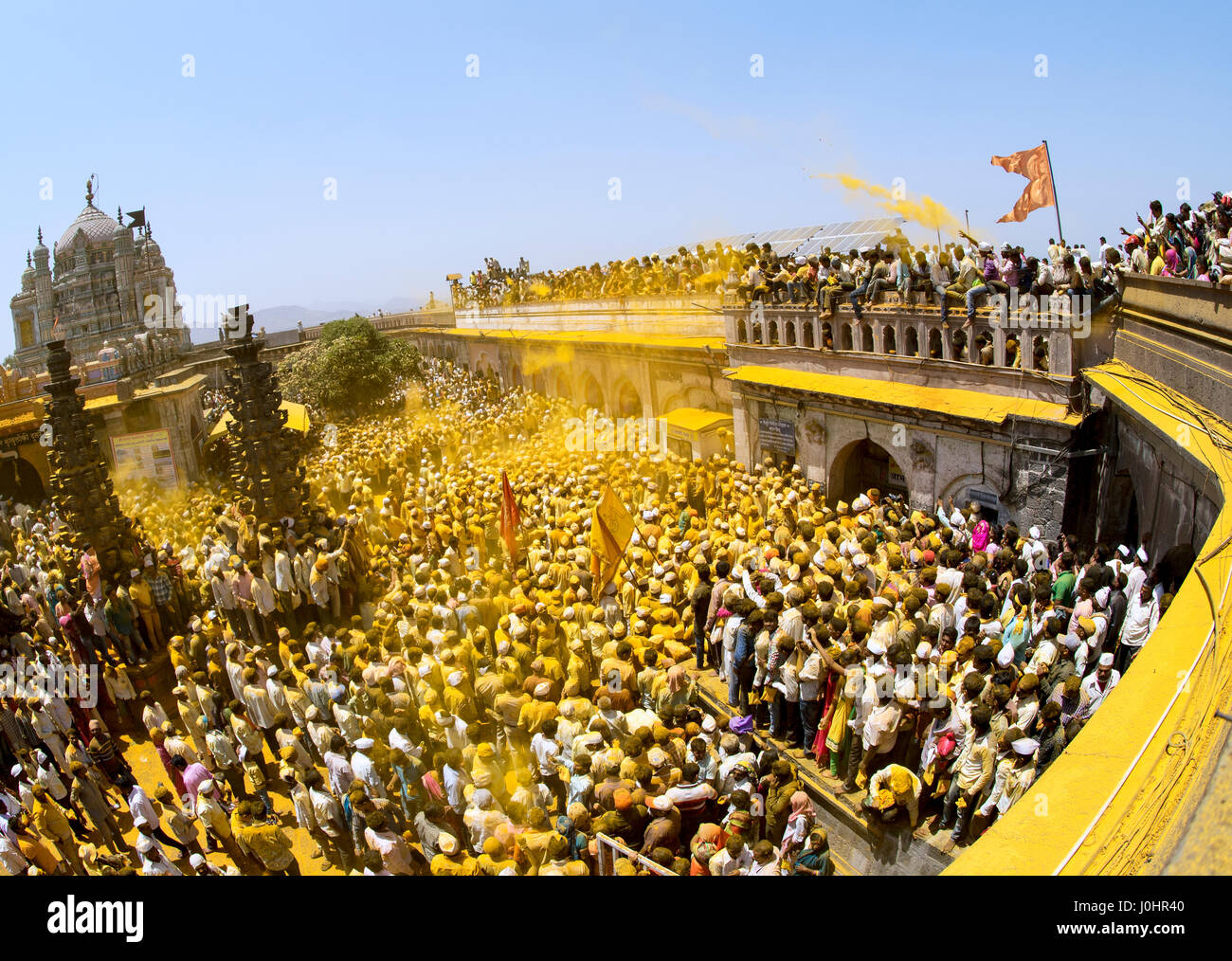 Jejuri amavsha celebration Stock Photo