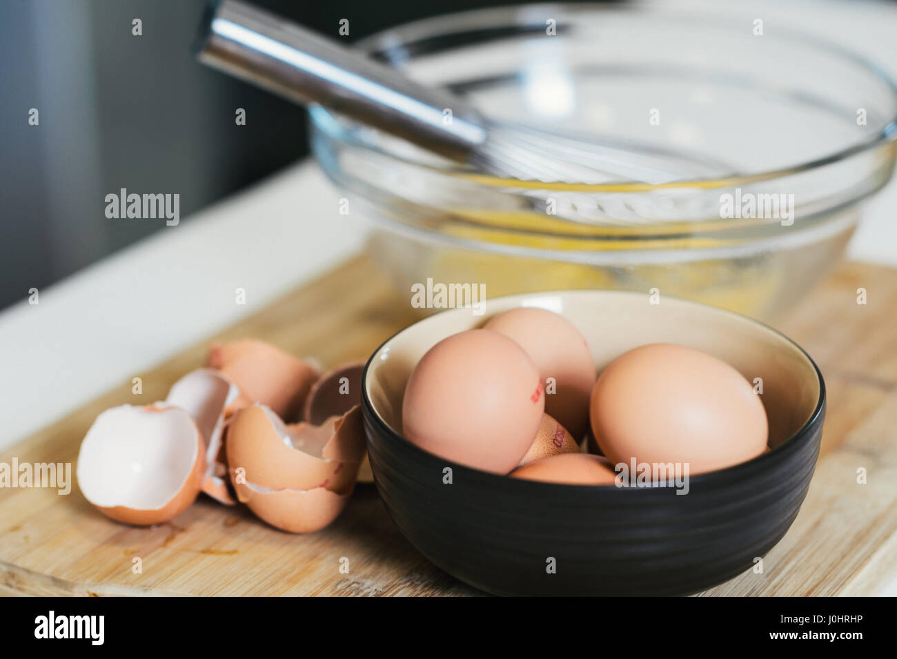 French Toast Ingredients Stock Photo Alamy