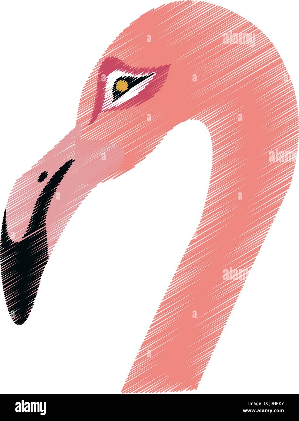 flamingo bird icon image Stock Vector Image & Art - Alamy