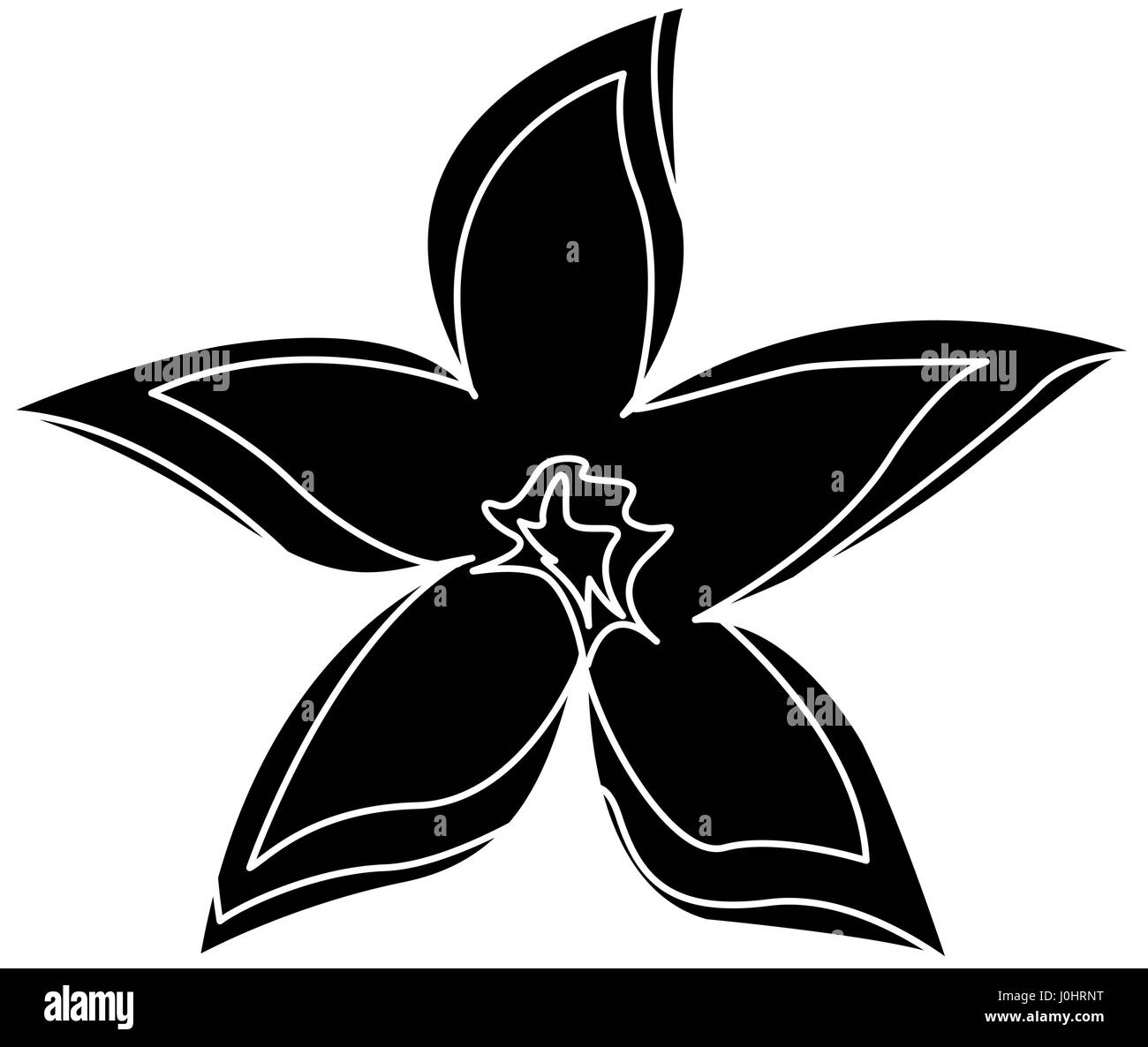 delicate flower icon image Stock Vector Image & Art Alamy