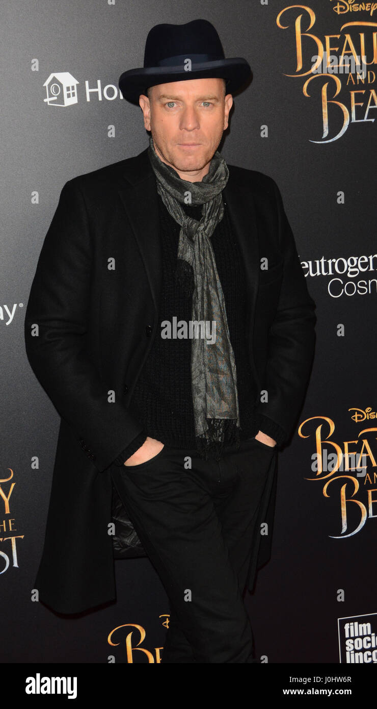 Beauty and the Beast NYC Premiere Featuring Ewan McGregor Where NYC