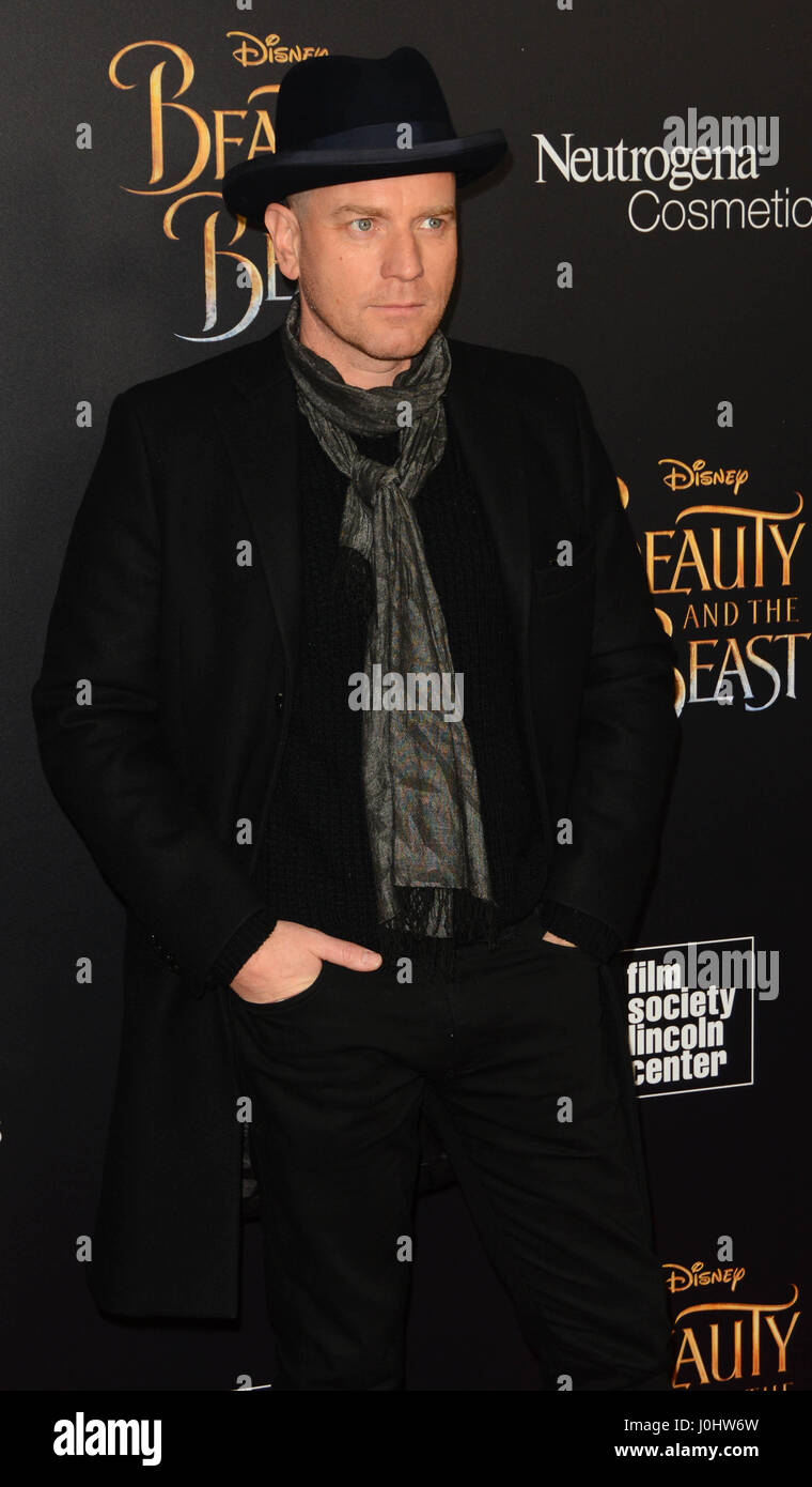 Beauty and the Beast NYC Premiere Featuring Ewan McGregor Where NYC