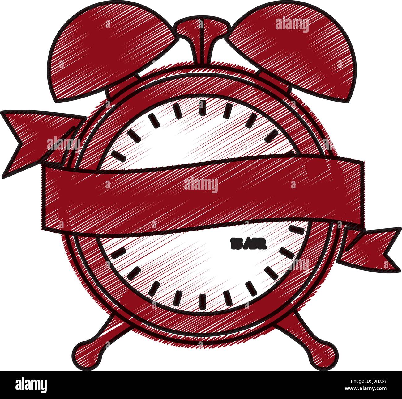 Classic alarm clock Stock Vector Image & Art - Alamy