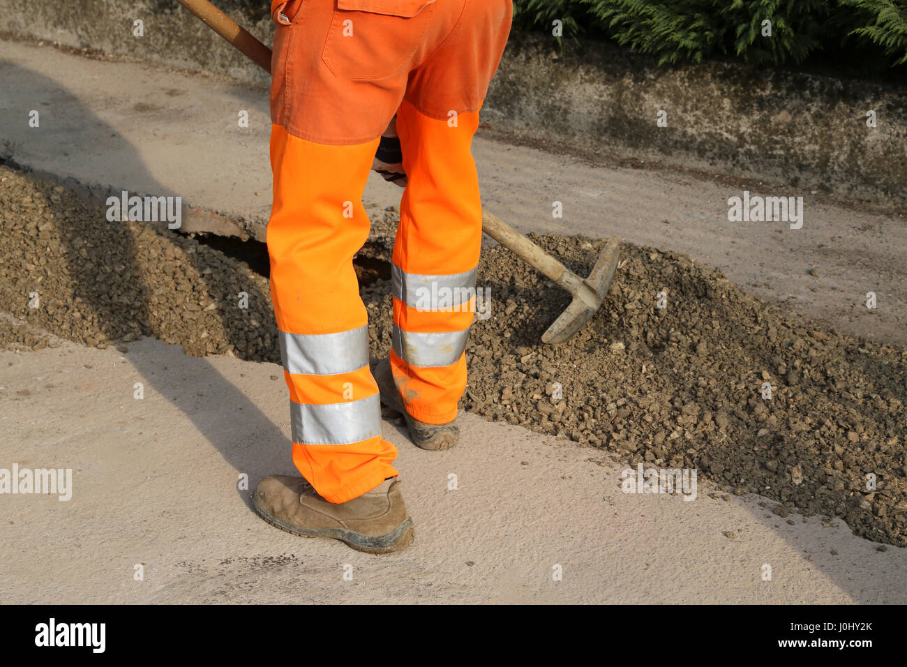 High visibility pants hi-res stock photography and images - Alamy