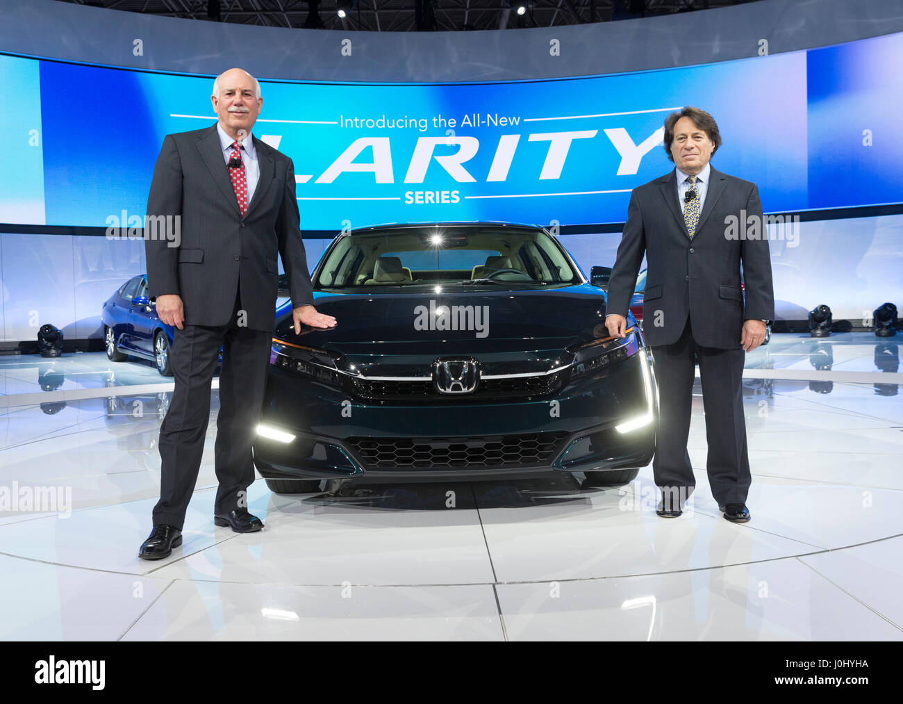 New York, United States. 12th Apr, 2017. Jeff COnrad SVP & Steve Center