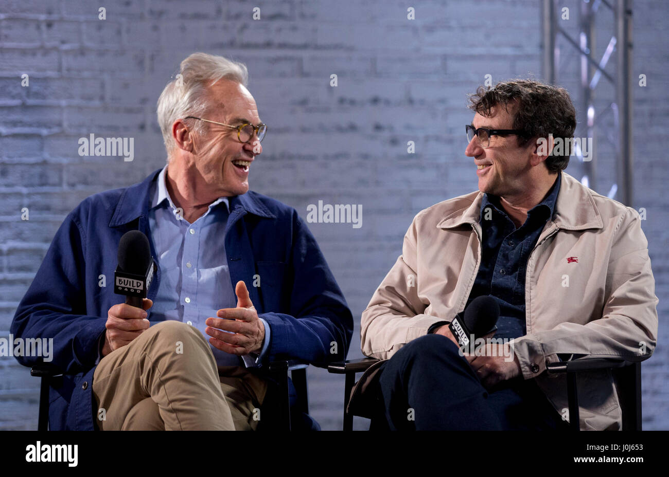 The Hatton Garden Job cast members Larry Lamb (left) and Phil Daniels ...
