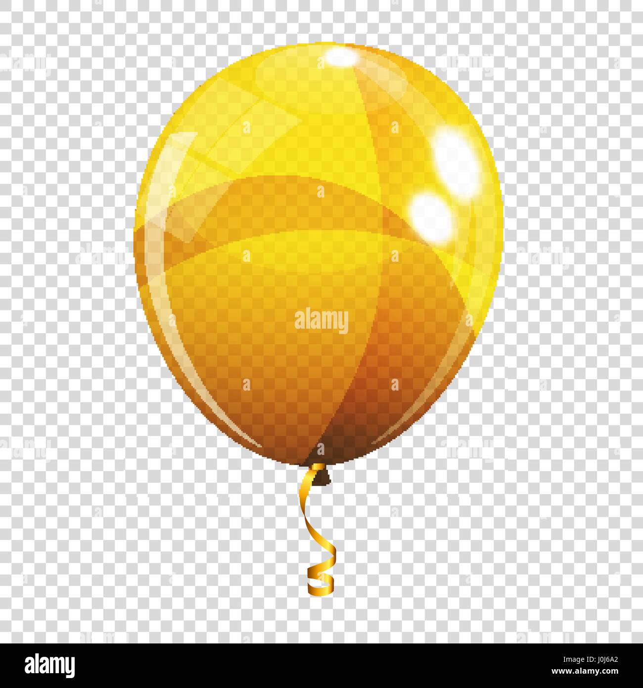 Group of Colour Glossy Helium Balloons Isolated on Transparent B Stock ...