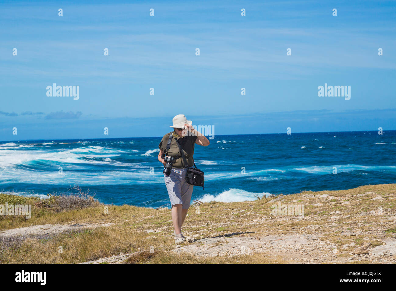 Grandes Salines Guadeloupe French West Indies Stock Photo