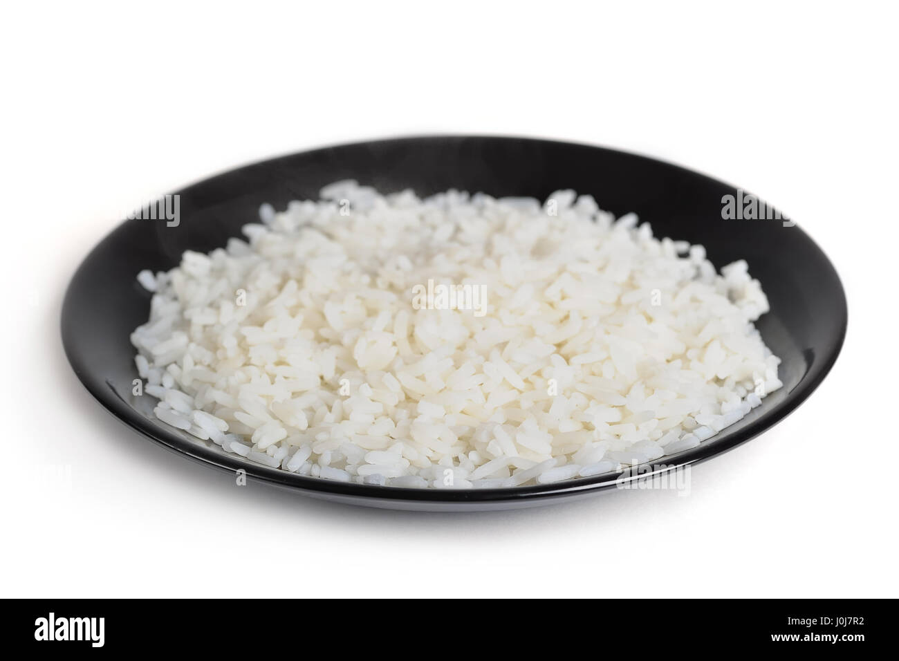 Black boiled rice isolated on hi-res stock photography and images - Alamy