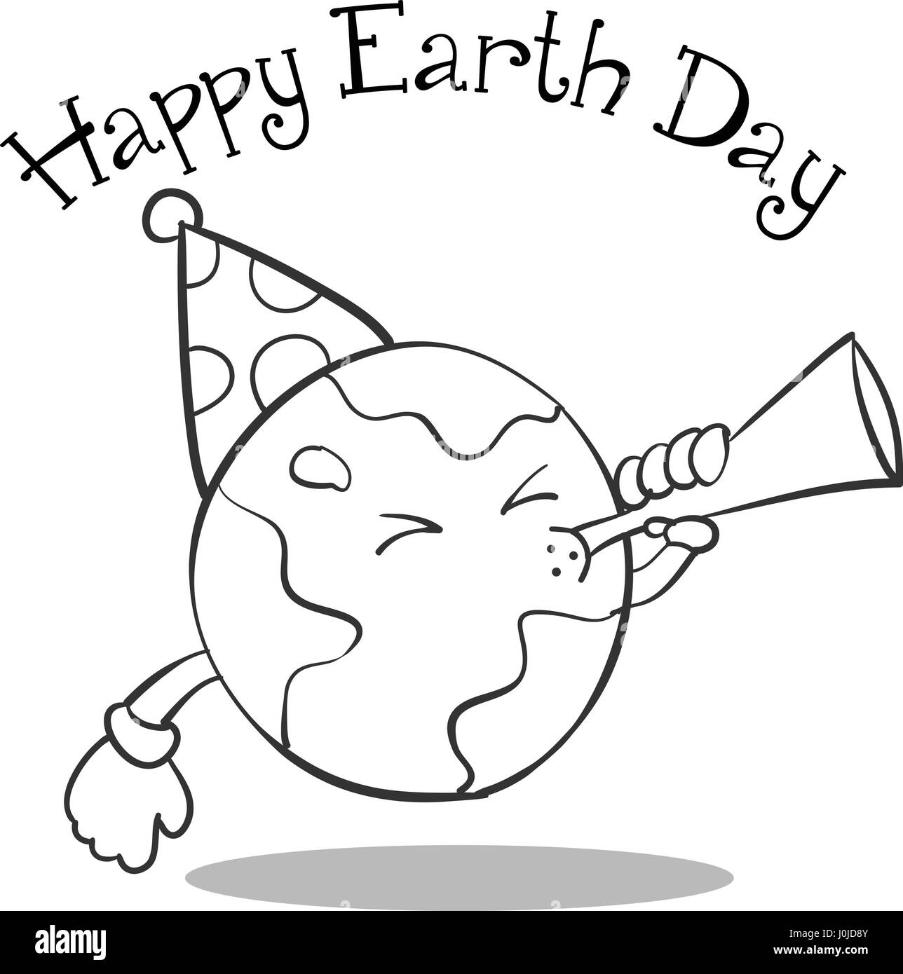 Hand draw world day design Stock Vector Image & Art Alamy