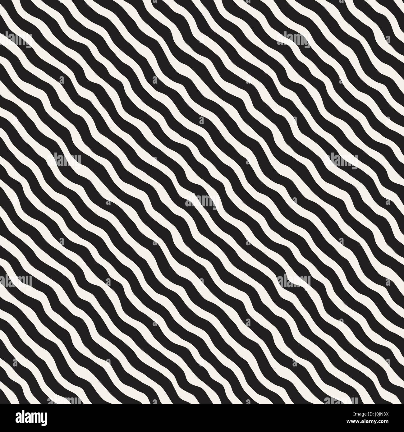 Wavy Ripple Wavy Ripple Hand Drawn Lines. Abstract Geometric Background Design ...