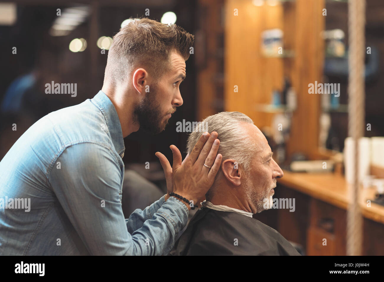 Stylish beard shape hi-res stock photography and images - Alamy