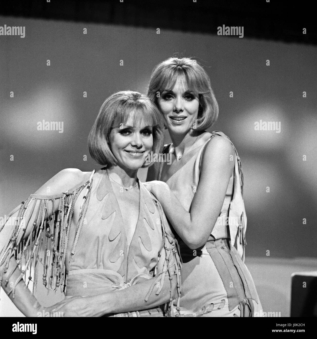 Die Kessler Zwillinge Alice und Ellen, deutsche Sängerinnen und