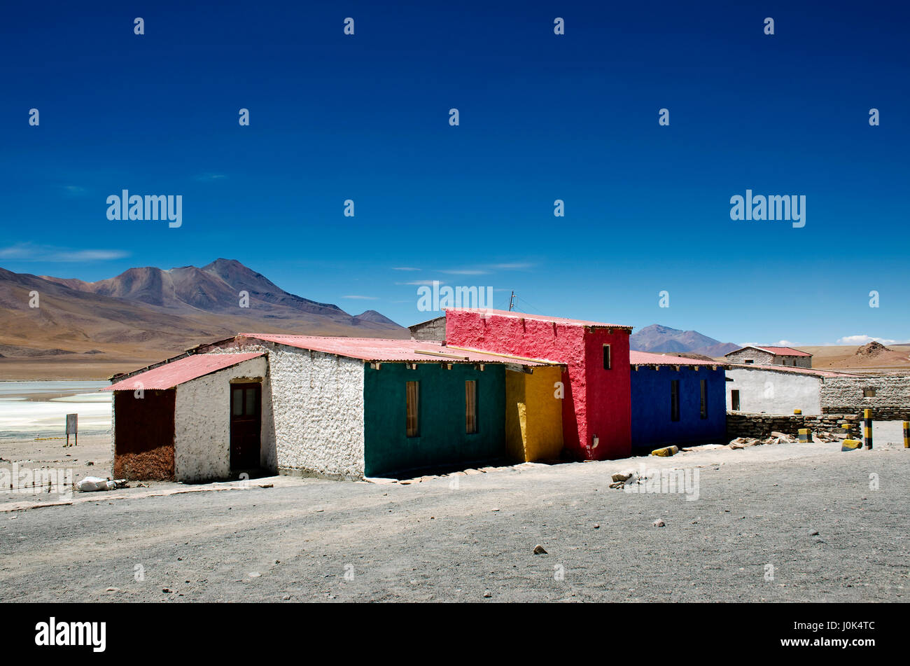 Hotel in the middle of nowhere Stock Photo Alamy