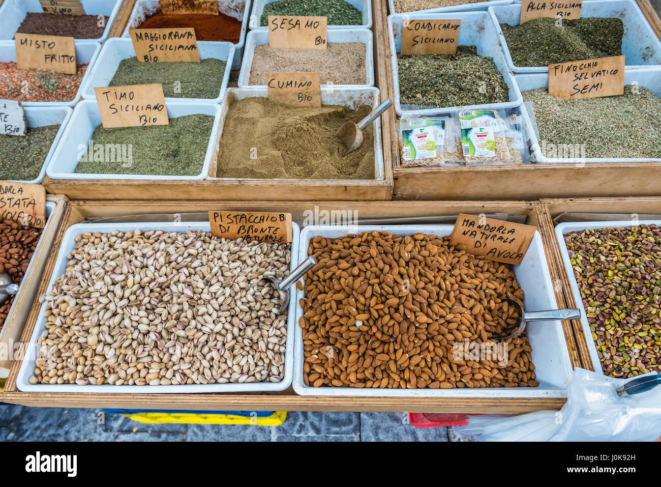 Sicily almonds and pistachios hires stock photography and images Alamy