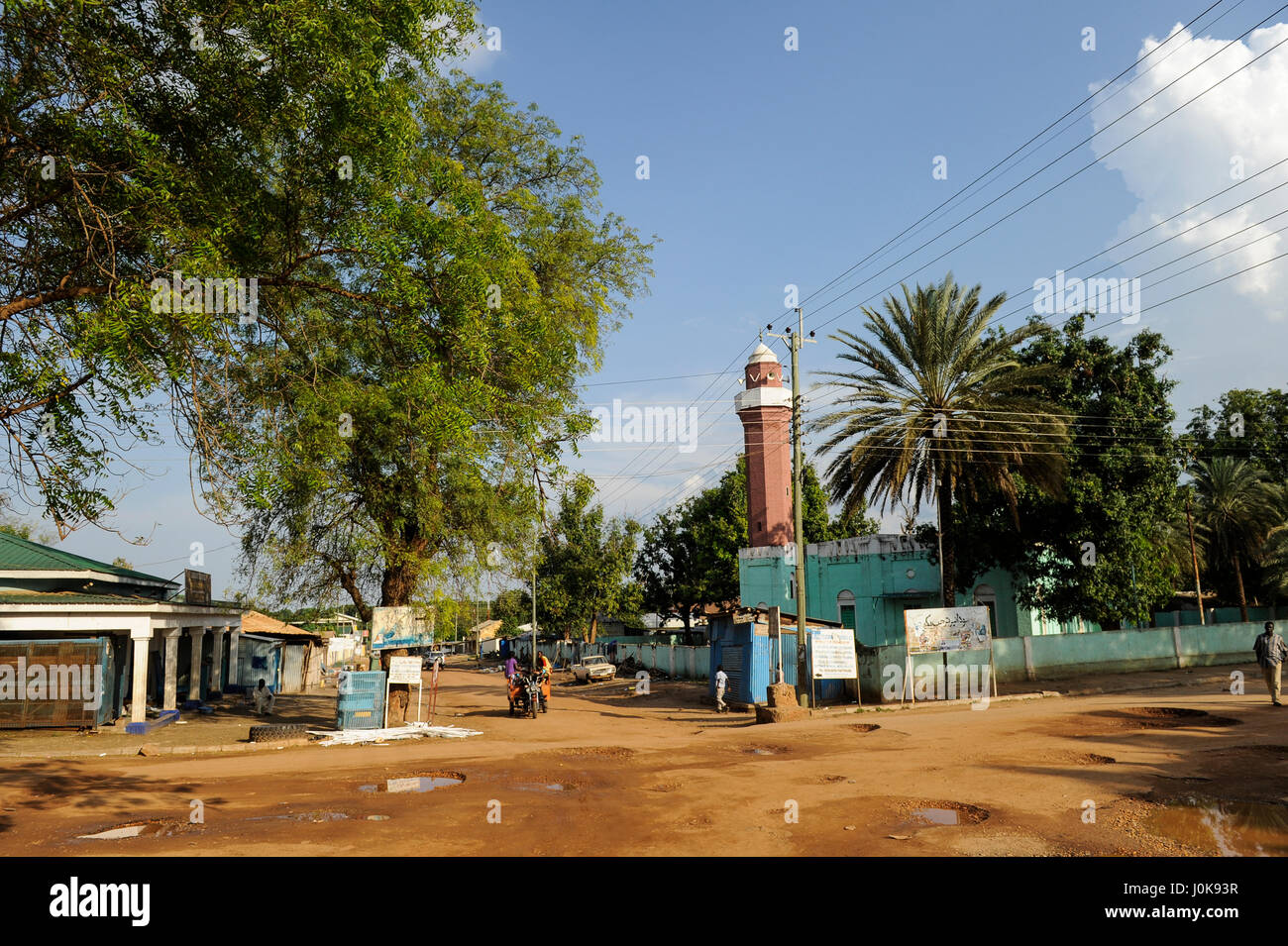 SOUTH SUDAN, capital city Juba, mosque / SUED-SUDAN  Hauptstadt Juba, Moschee Stock Photo