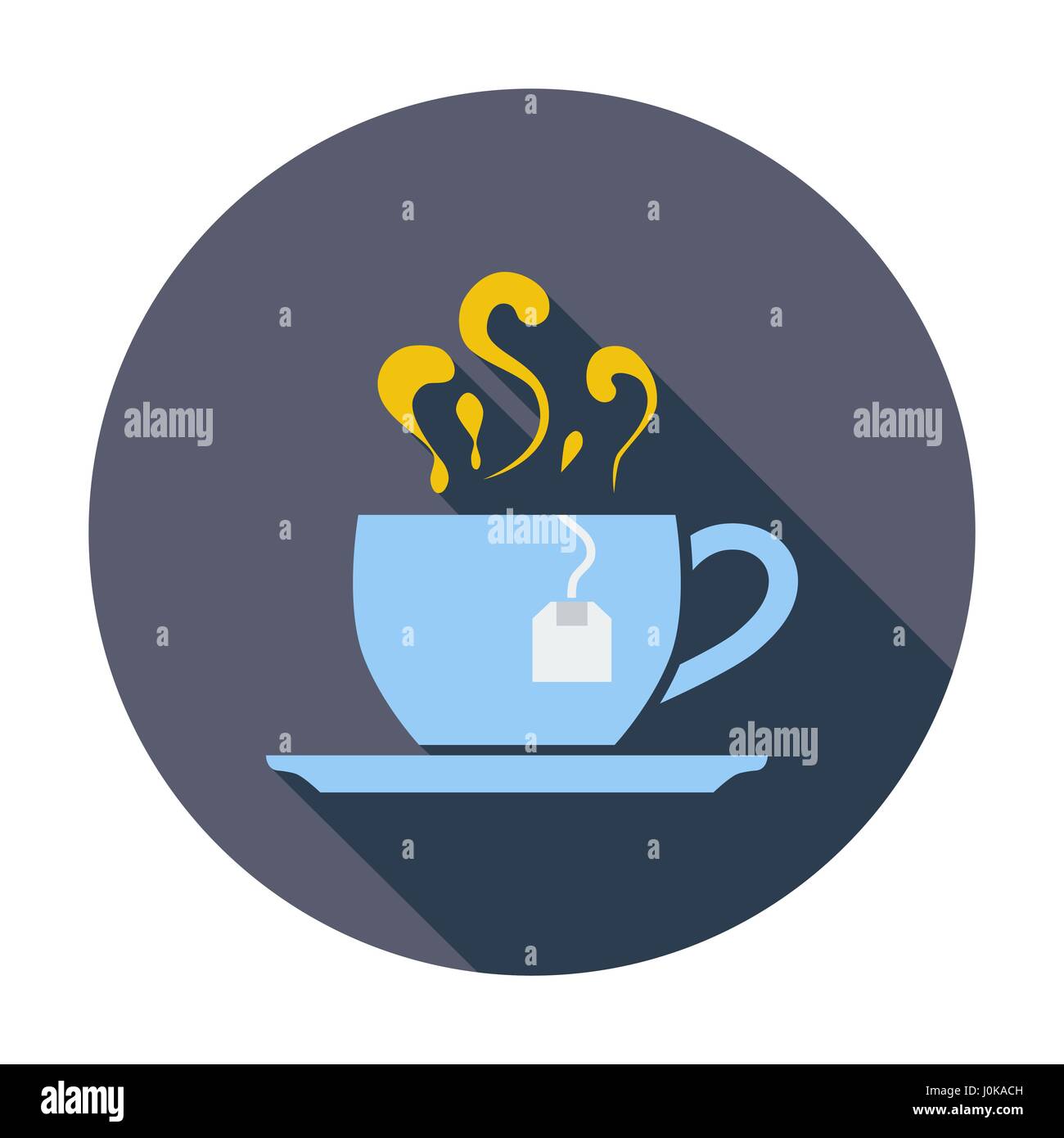 Tea cup drink icon Stock Vector Images - Alamy