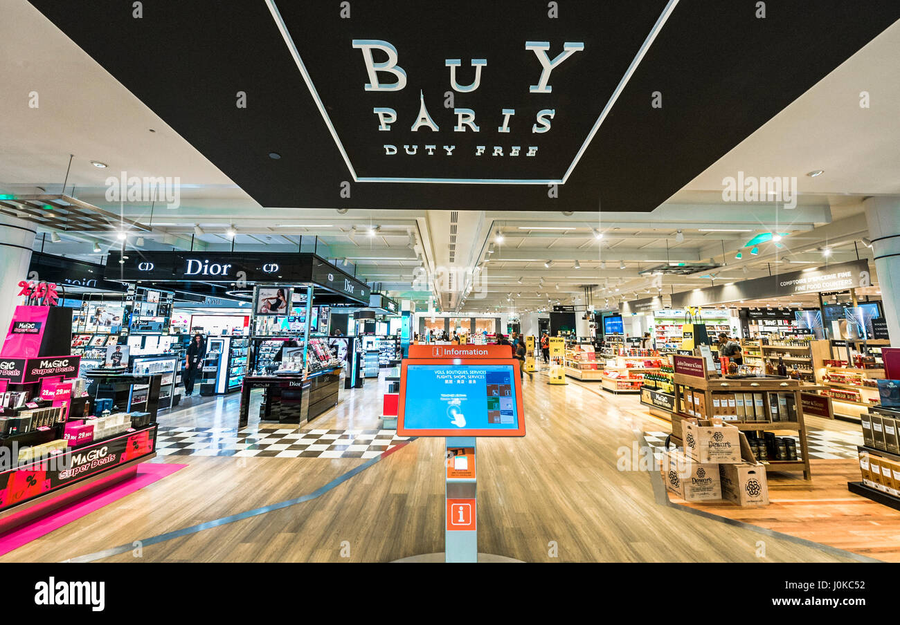 Paris Aéroport - Charles-de-Gaulle - Shopping Duty Free • Paris je t'aime -  Tourist office