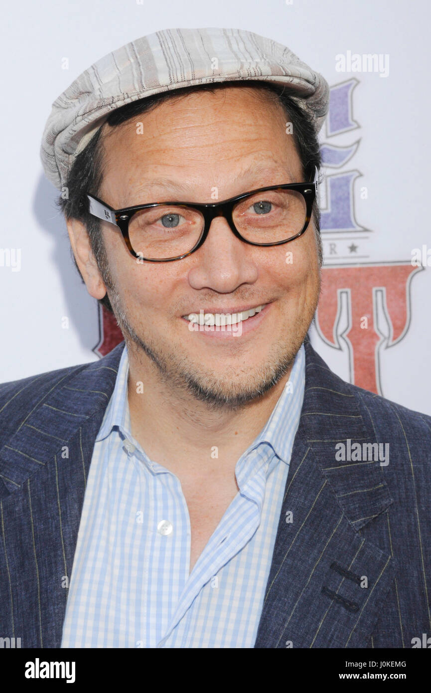Actor Rob Schneider attends the Joe Dirt 2: Beautiful Loser premiere hosted by Crackle at Sony Studios on June 24th, 2015 in Los Angeles, California. Stock Photo
