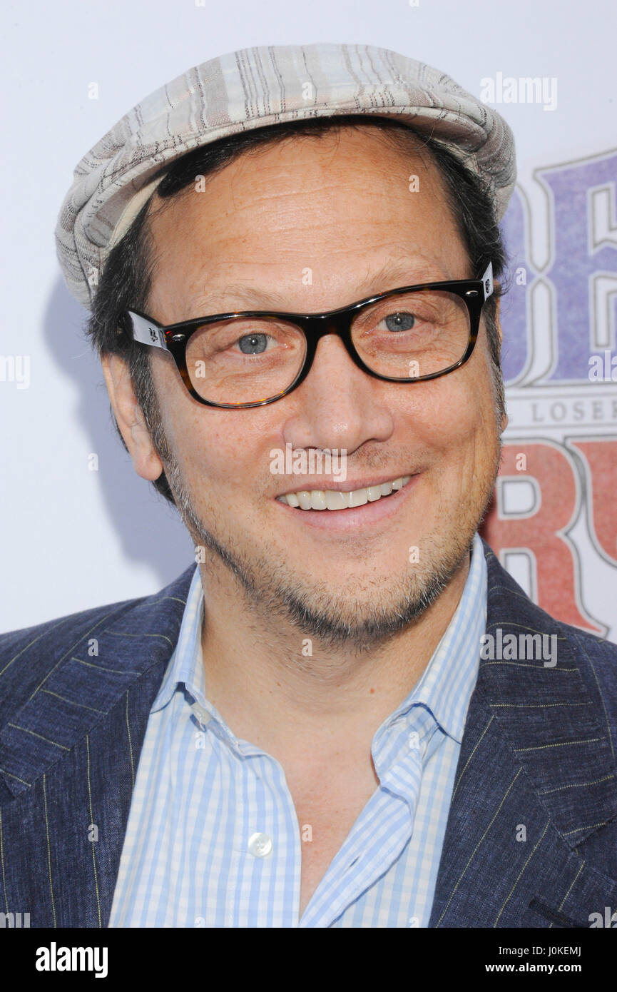 Actor Rob Schneider attends the Joe Dirt 2: Beautiful Loser premiere hosted by Crackle at Sony Studios on June 24th, 2015 in Los Angeles, California. Stock Photo