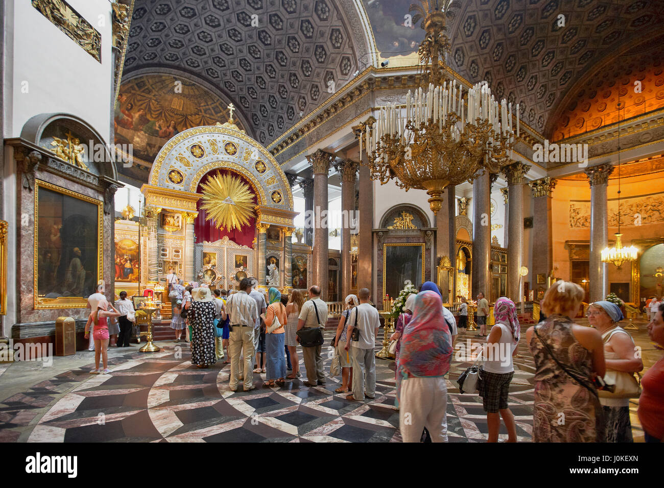 Kazan Cathedral. St. Petersburg. Russia Stock Photo - Alamy