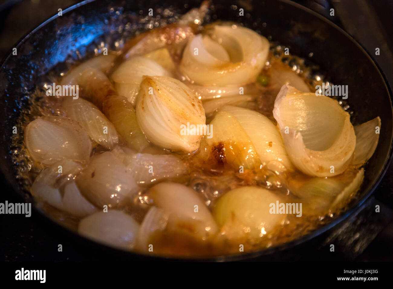 Cooking onion frying pan hires stock photography and images Alamy
