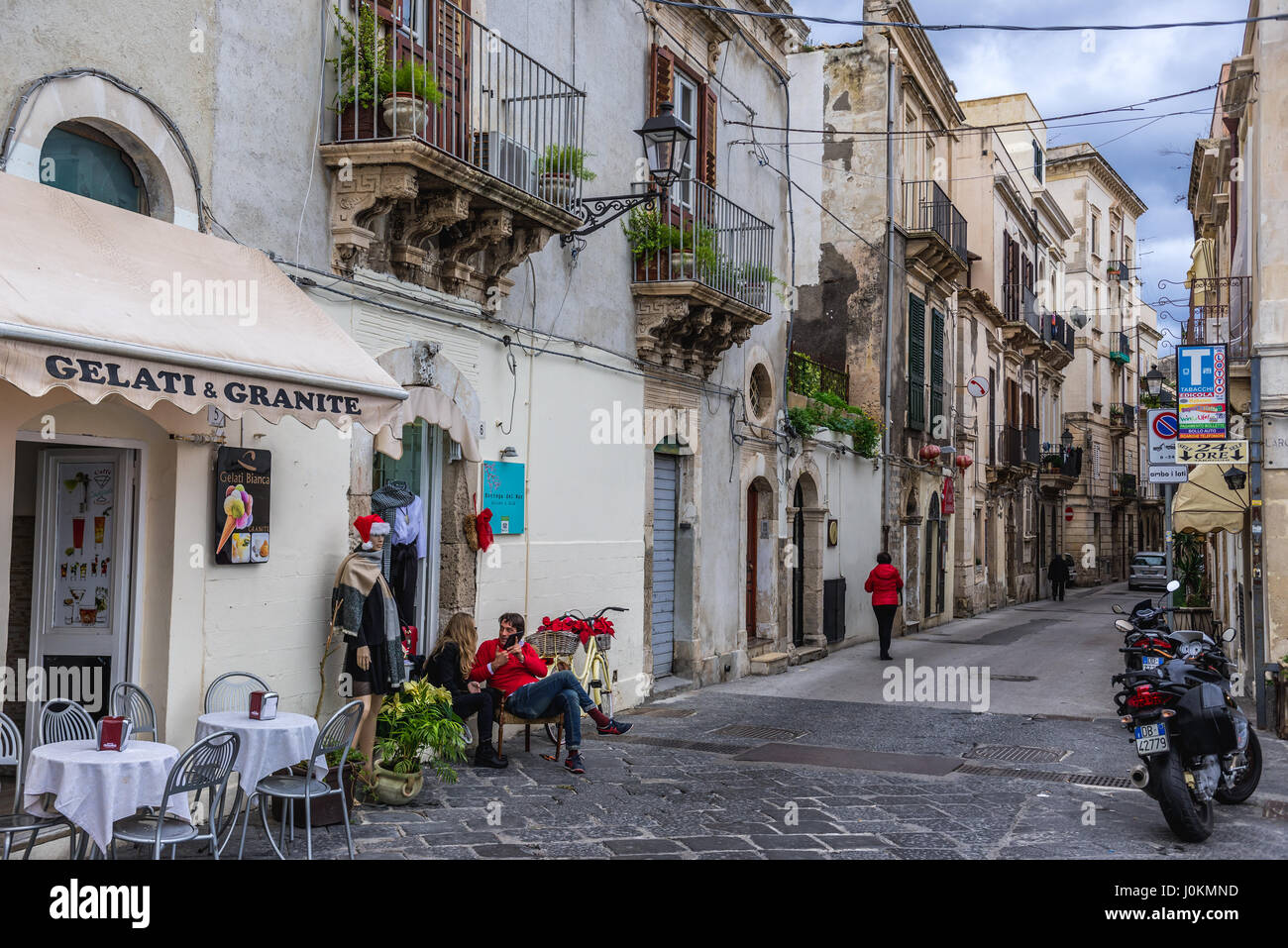 Cafe sicilia noto hi-res stock photography and images - Alamy