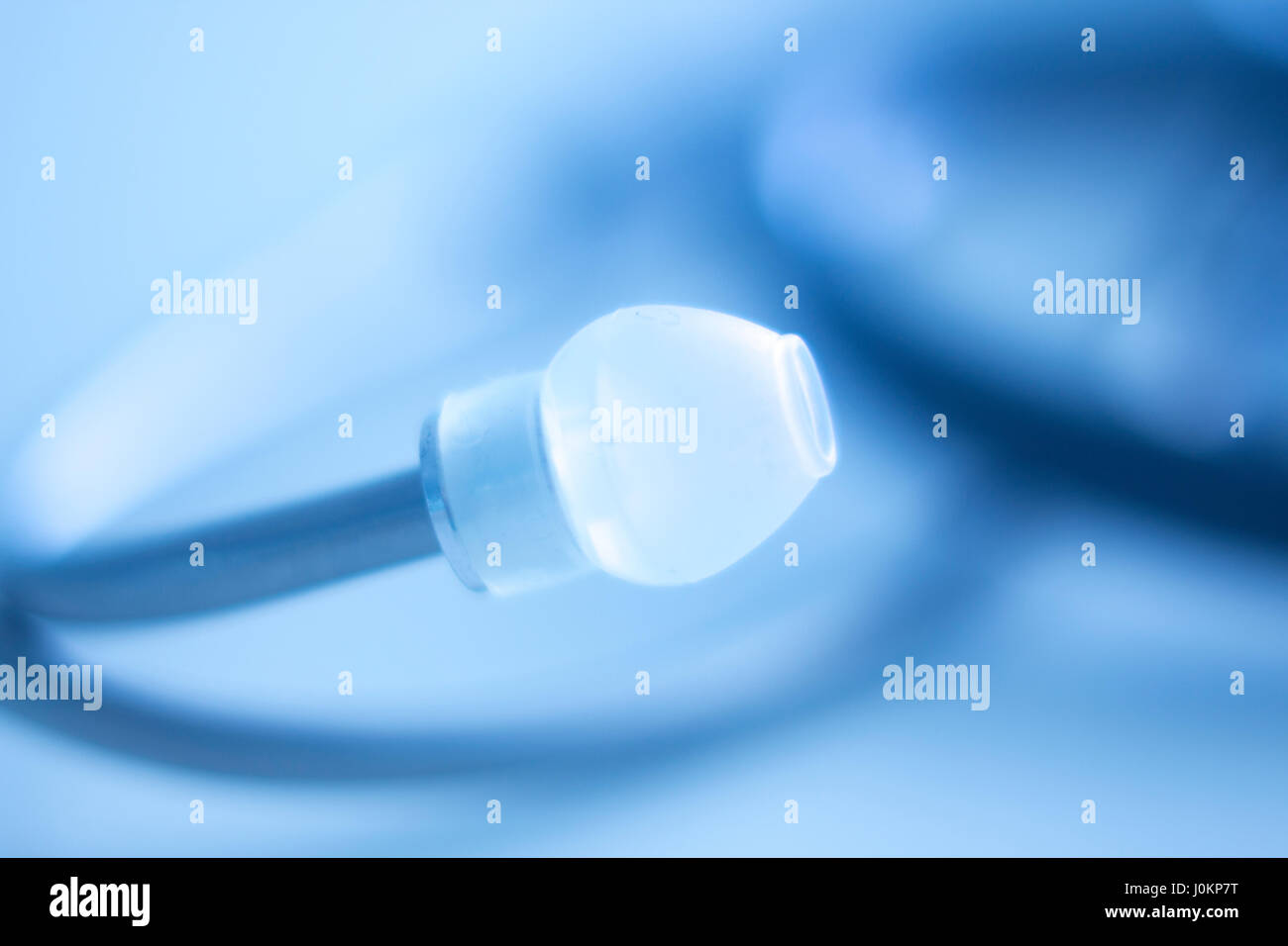 Doctors medical stethoscope heart rate monitoring equipment to listen