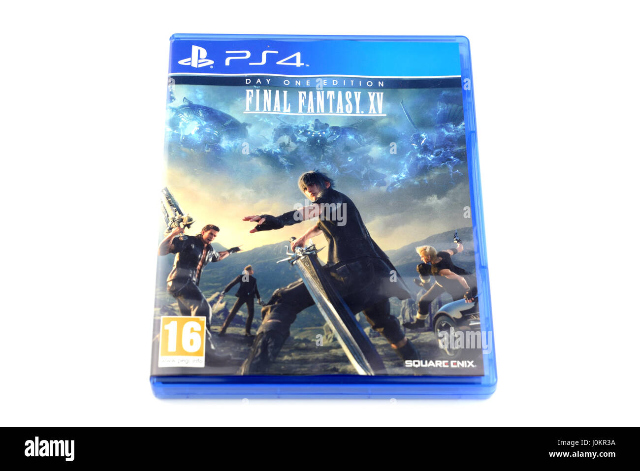 The famous video game Final Fantasy XV, released by Square Enix, for  Playstation 4 devices Stock Photo - Alamy