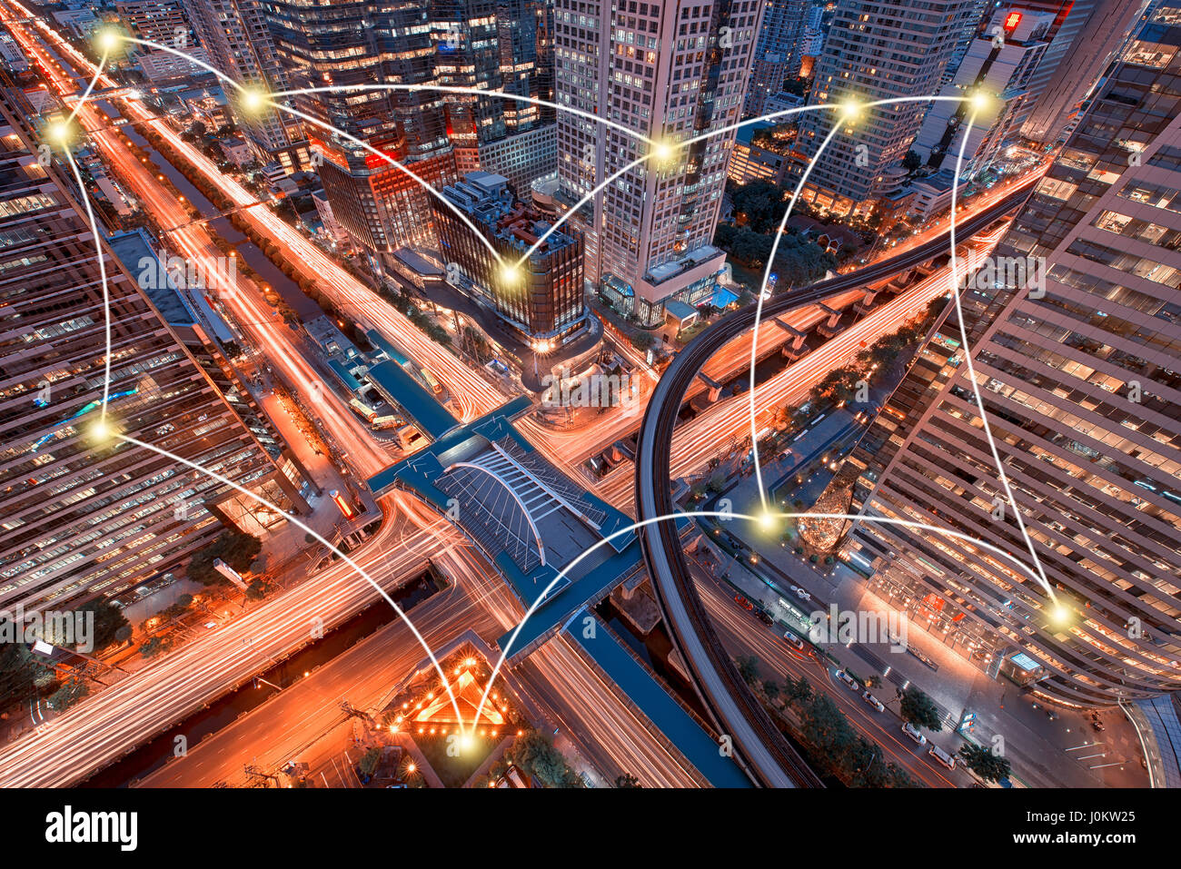 Skywalk Network High Resolution Stock Photography and Images - Alamy