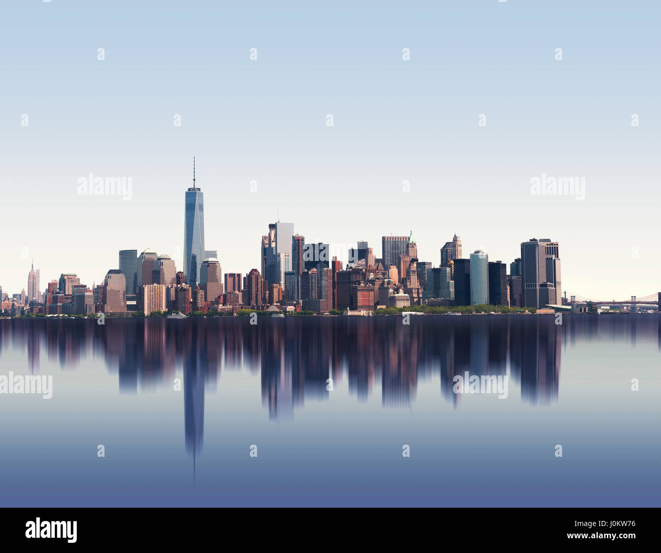 Nyc skyline night penthouse hi-res stock photography and images - Alamy