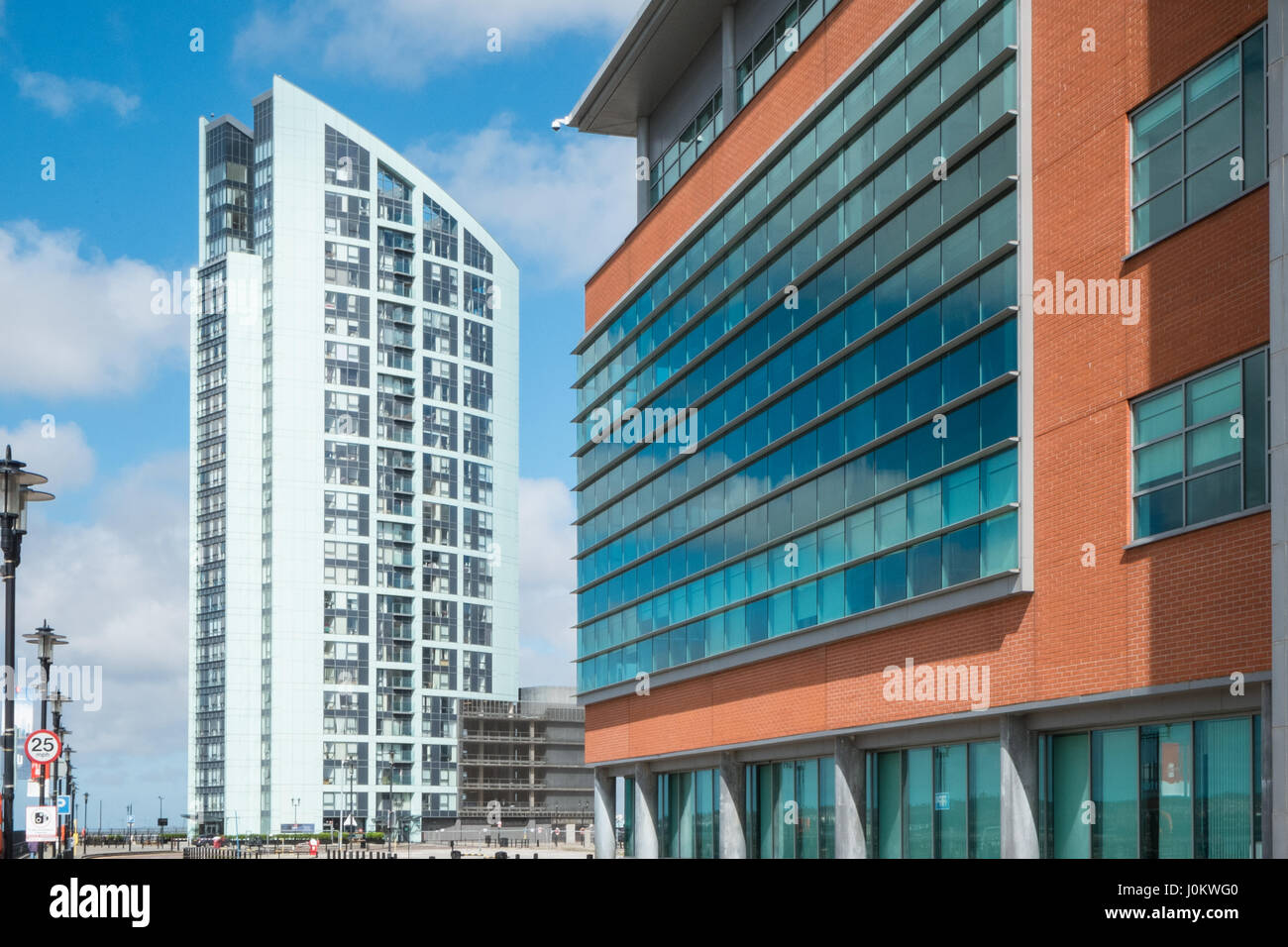 Liverpool Waters,Alexandra Tower,Liverpool,Merseyside,England,UNESCO