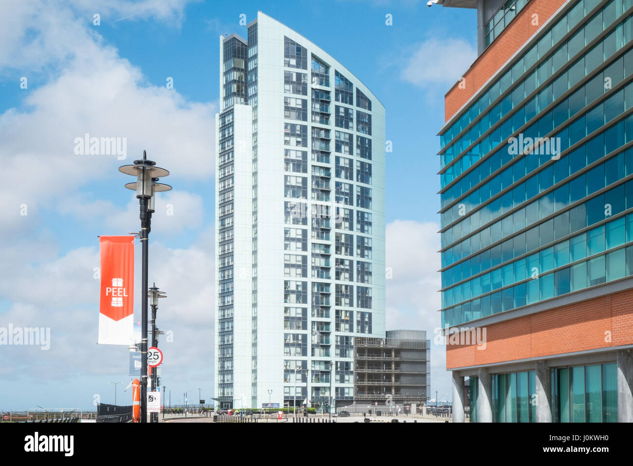 Liverpool Waters,Alexandra Tower,Liverpool,Merseyside,England,UNESCO