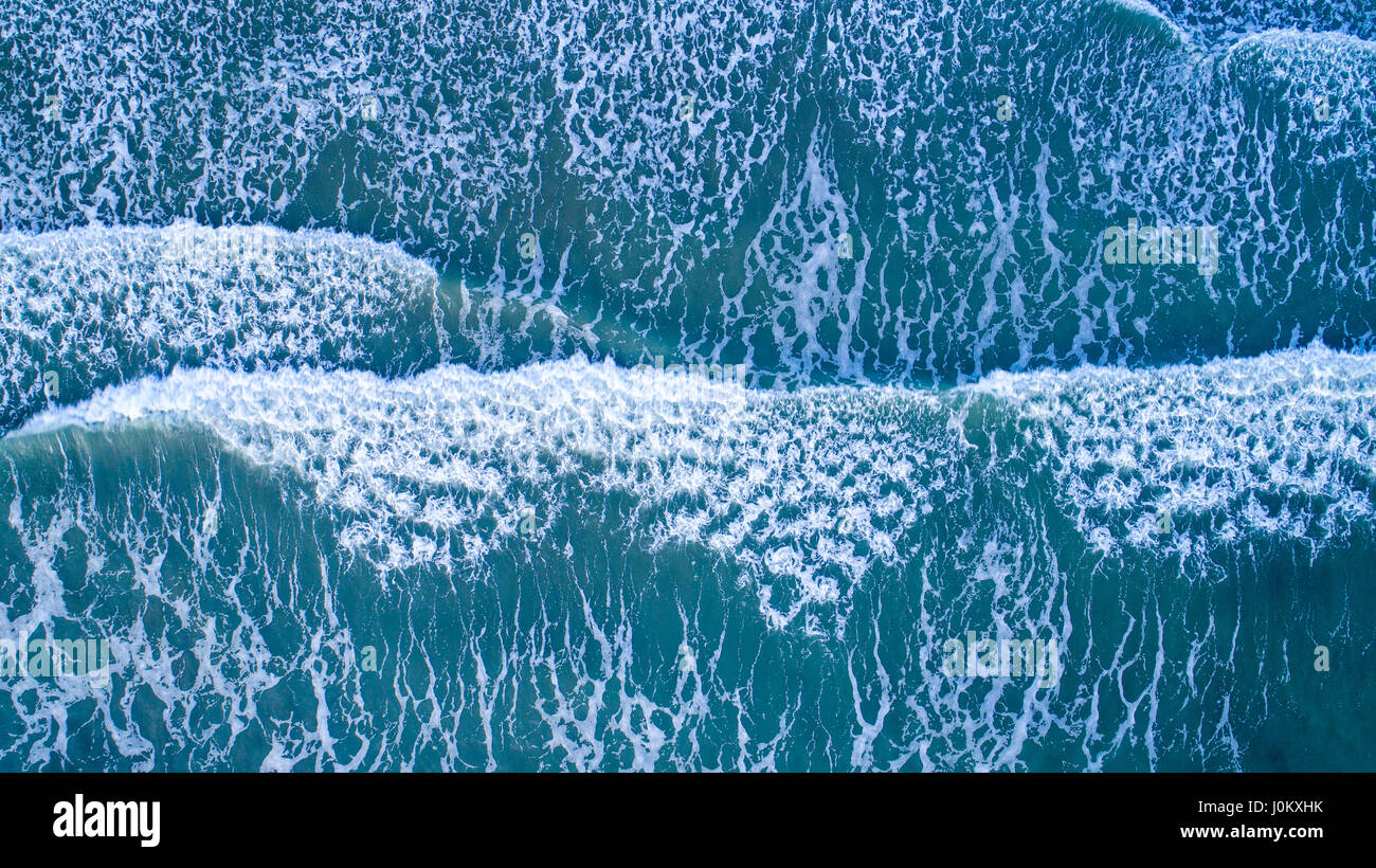 Aerial view waves hi-res stock photography and images - Alamy