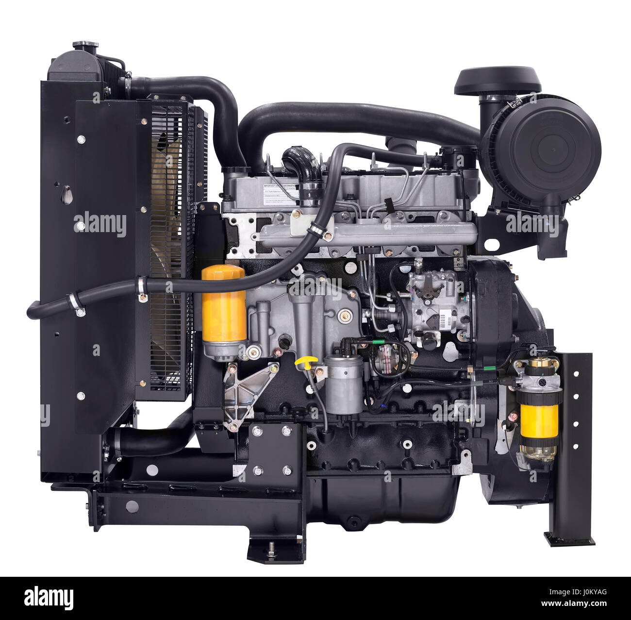 Air cooled diesel engine Cut Out Stock Images & Pictures Alamy