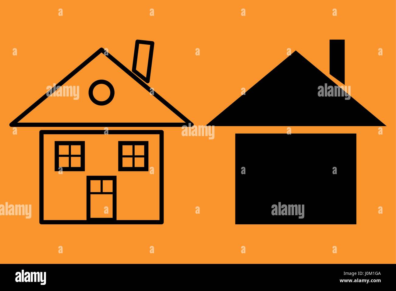 house icon vector illustration, home icon Stock Vector Image & Art - Alamy