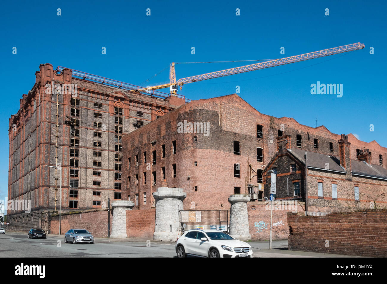 Stanley Dock,brick,warehouse,world's largest,brick,building,Liverpool