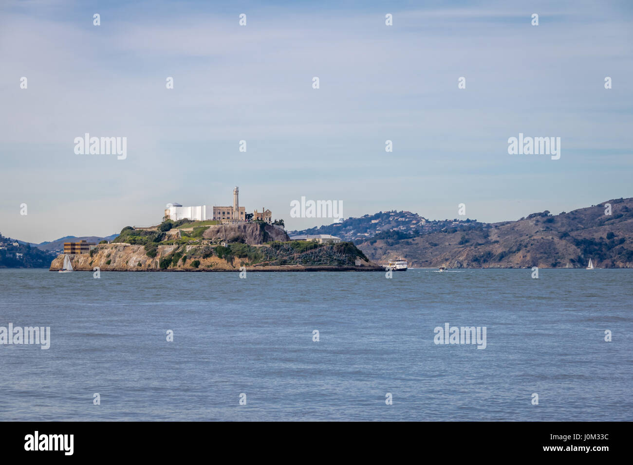 Alcatraz Island - San Francisco, California, USA Stock Photo