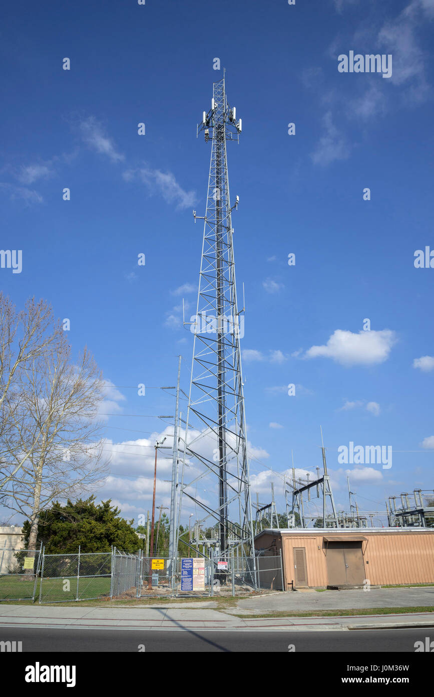 Gainesville Regional Utilities cell tower tower in Gainesville 