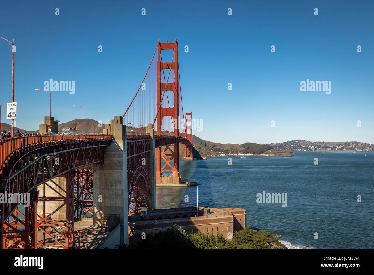 Golden Gate Bridge - San Francisco, California, USA Stock Photo
