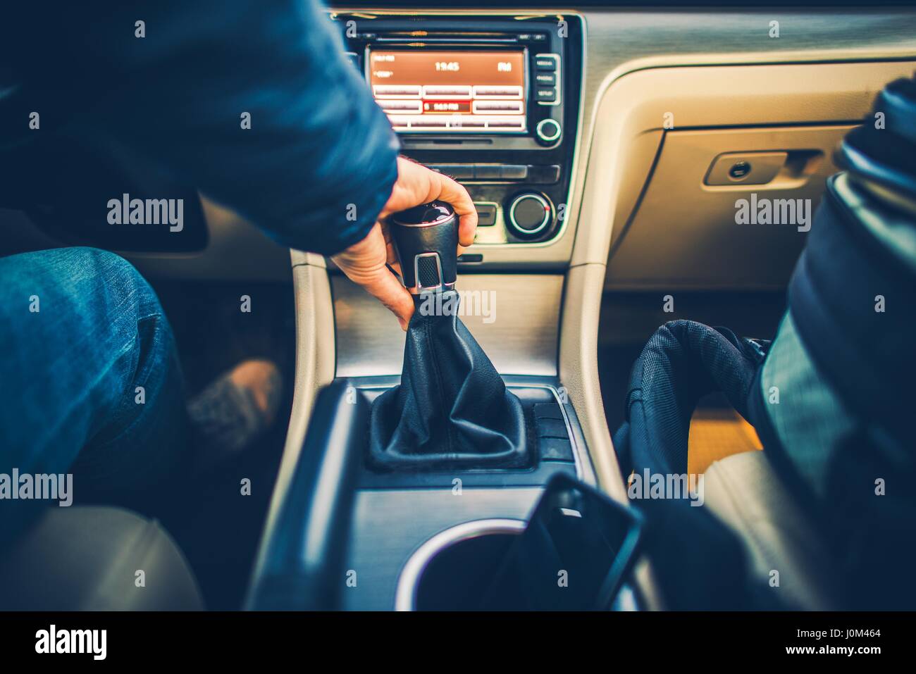 the-driver-and-his-car-manual-transmission-modern-vehicle-driving