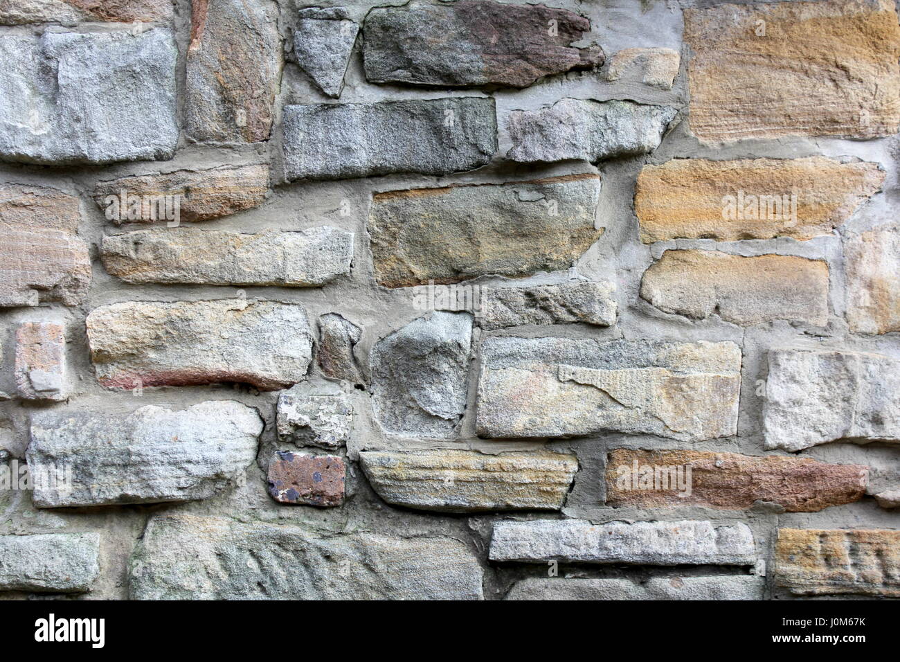 Vintage brick wall great for backgrounds and textures Stock Photo