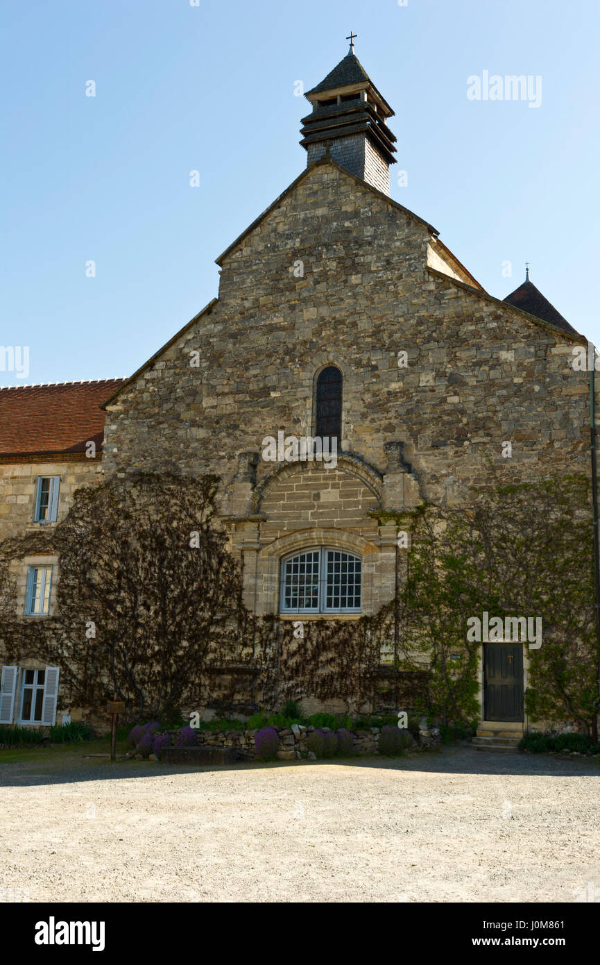 Abbaye de Sainte Vincent, Chantelle, Allier, Auvergne, France Stock Photo