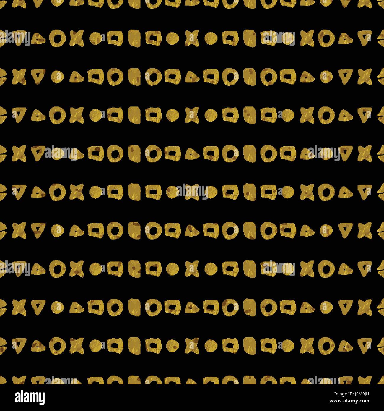 Geometric black and gold seamless pattern Stock Vector Image & Art - Alamy