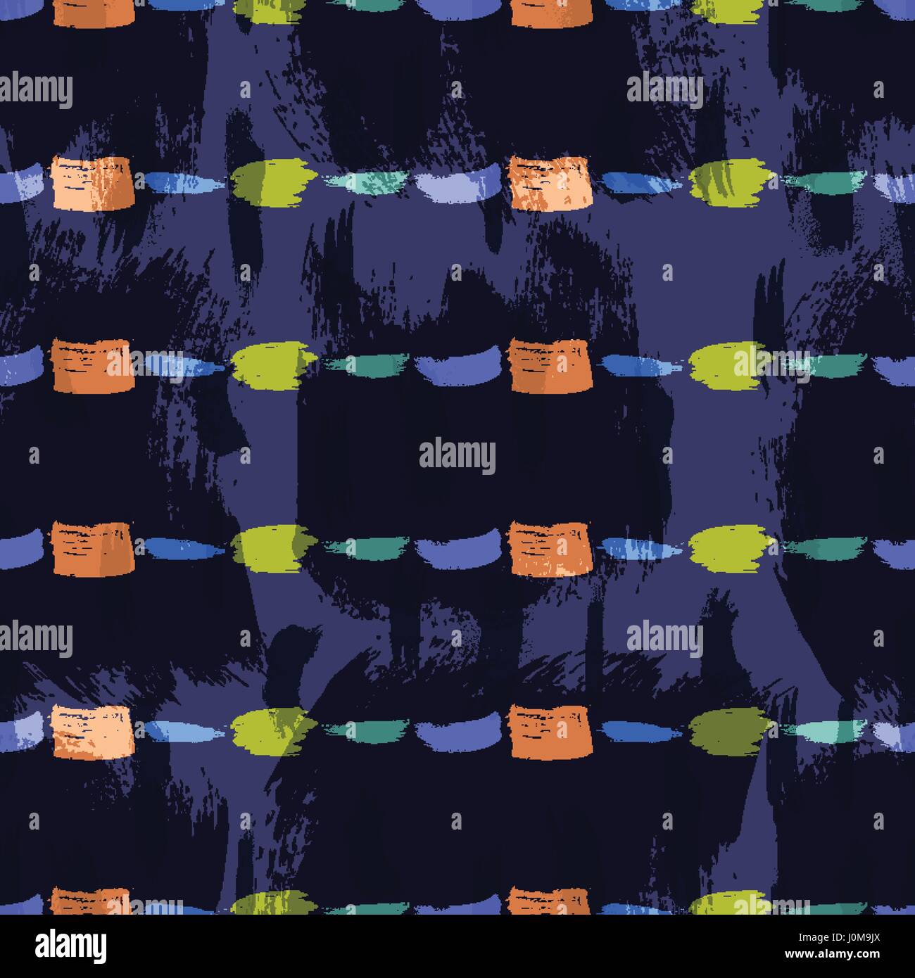 Brush stroke artistic seamless pattern Stock Vector Image & Art - Alamy