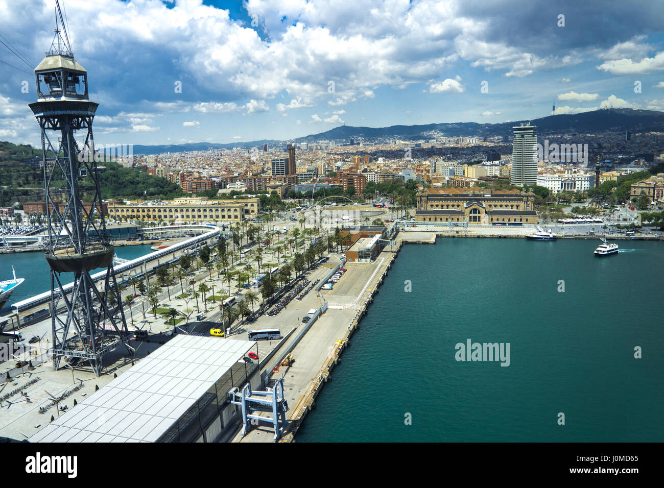 Aerial barcelona hi-res stock photography and images - Alamy