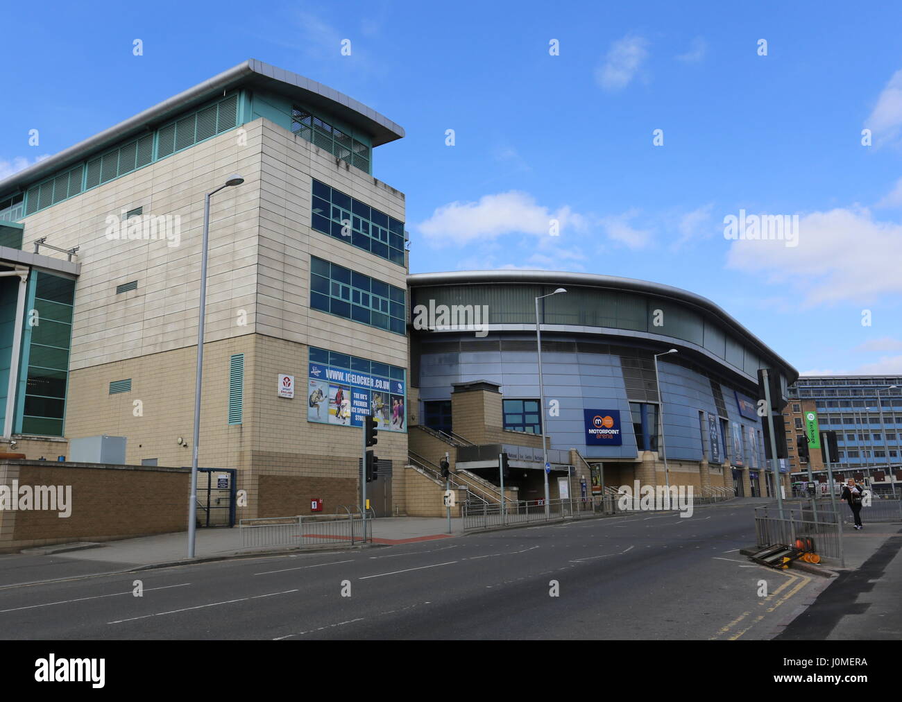 Motorpoint Arena and National Ice Centre Nottingham UK April 2017 Stock