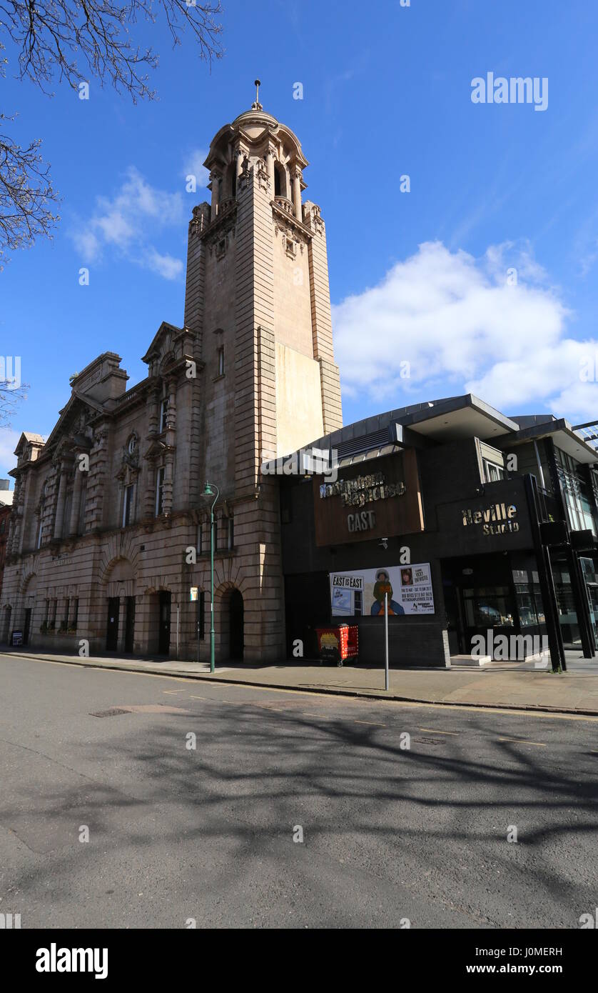 Albert Hall Conference Centre and Nottingham Playhouse Nottingham UK  April 2017 Stock Photo