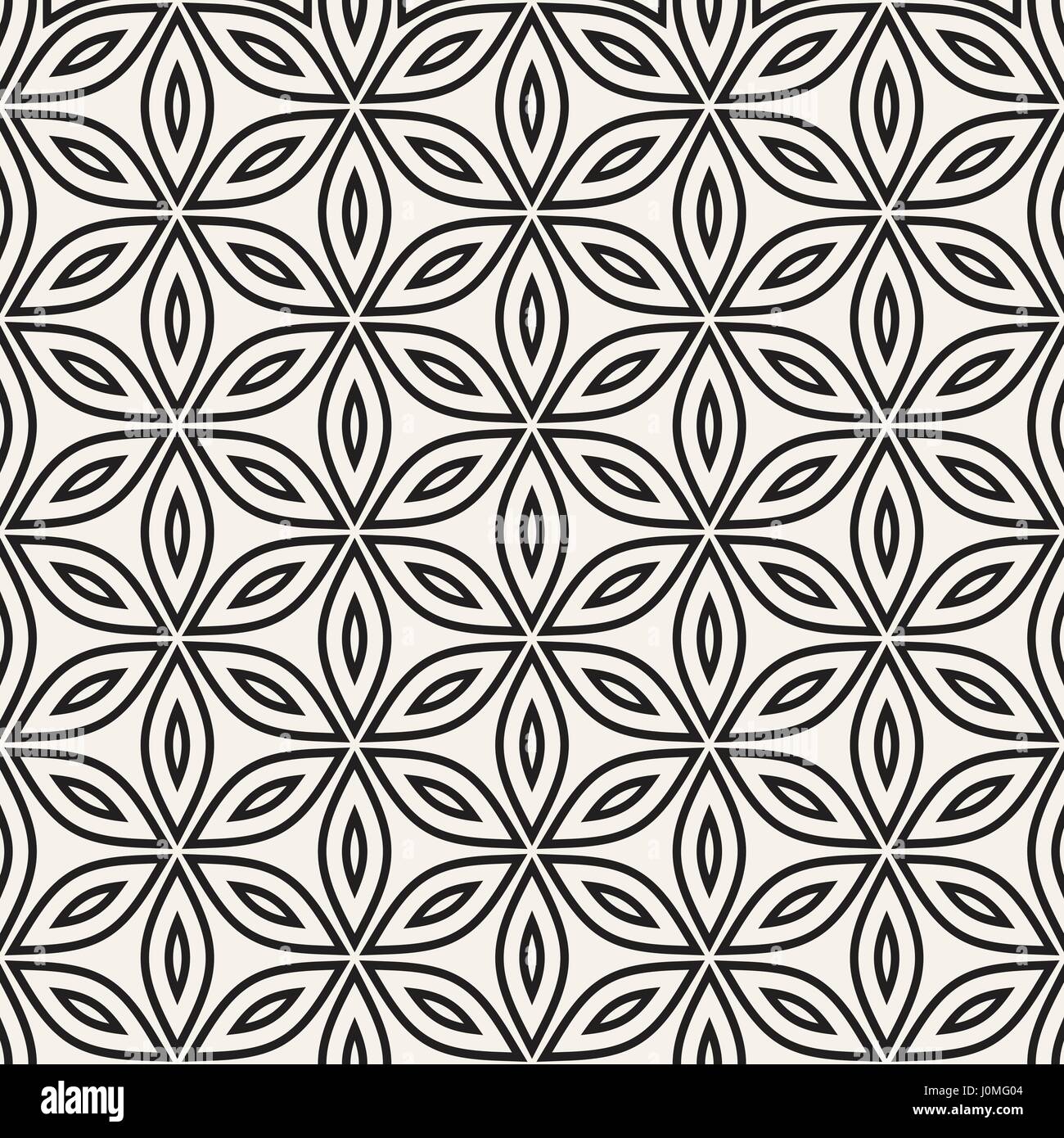 Vector Seamless Geometric Pattern. Abstract Geometric Background Design ...