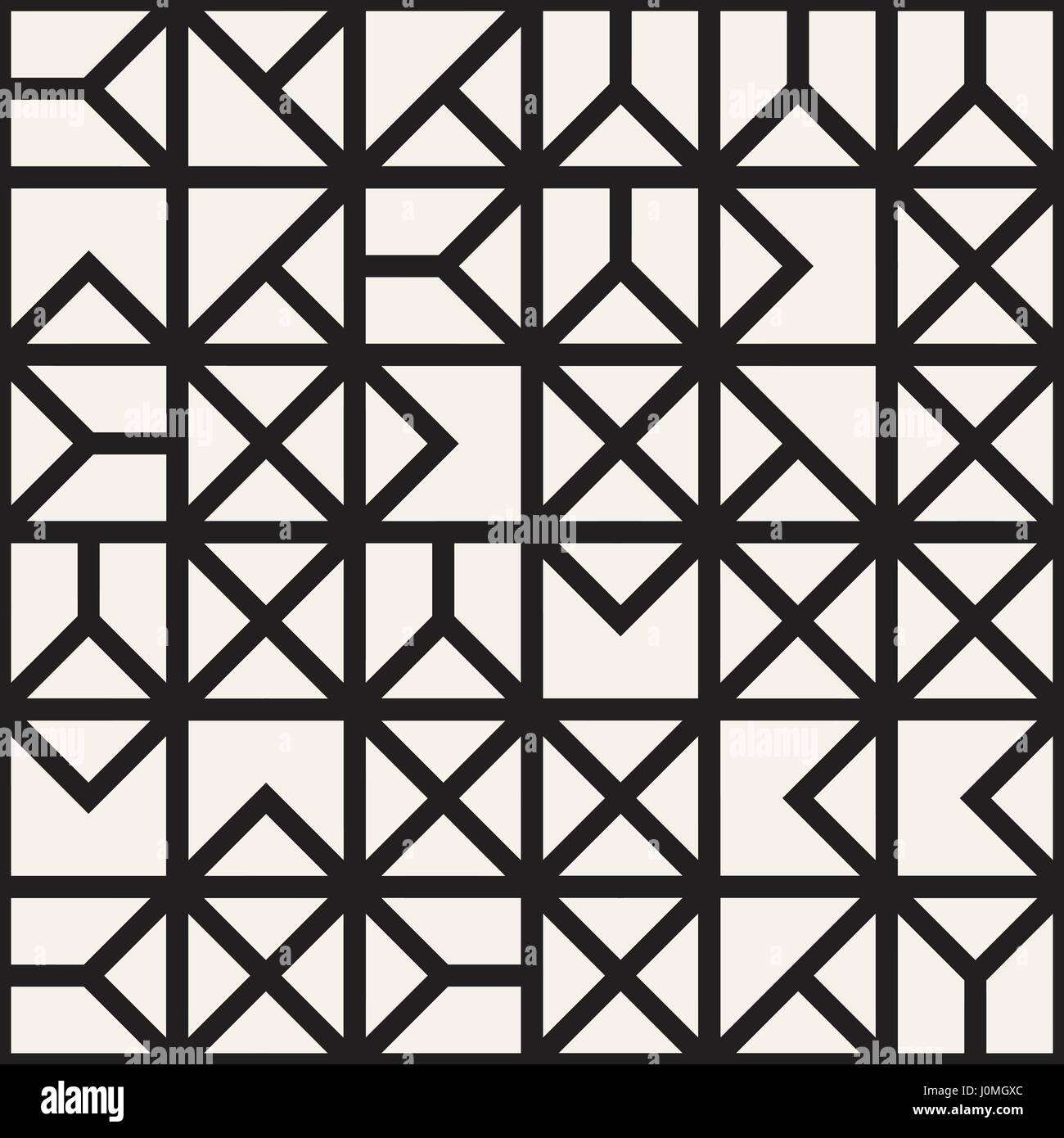 Vector seamless pattern. Mesh repeating texture. Linear grid with ...
